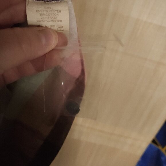 Mystree Womens NWOT Cotton Blend Plaid Crochet Detail Top Medium - Picture 7 of 8